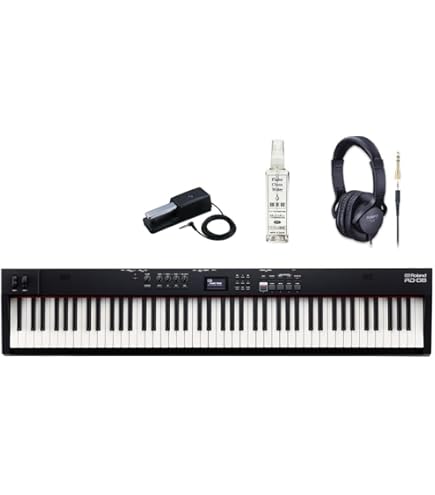 Roland FA-08 シンセサイザー　美品　可動品　アンプ　イス　台付き Roland FA-08 シンセサイザー 美品 可動品 アンプ イス 台付き