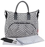 Diaper Bag by Bellotte - Stylish Functional Tote - Baby Changing Pad [並行輸入品]
