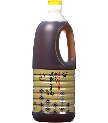 Amazon | かどや純正濃口ごま油銀印1650gペットボトル | かどや純正