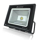 GOODGOODS COB LED 投光器 50W 500W相当 昼白色 作業灯 室内 屋外照明 ACプラグ付属 【一年保証】 CO50-ZB