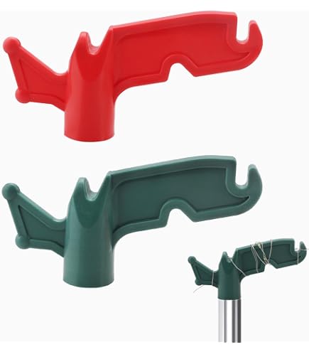 EXTEND-A-REACH Christmas Light Hanger Attachment - Fits ¾" Acme Threaded Poles For Hanging Lights & Decor