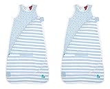 Love to Dream Inventaスリープバッグ軽量ウェアラブルスリープバッグfor Babies 4-12 Months ブルー 43305-9874