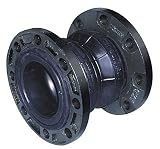 (株) TOZEN ゴム製フレキシブル継手 空調用2山形 PTコネクター 32A×175L