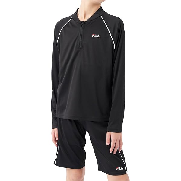 さささ Amazon.co.jp: [フィラ] ジェンダーレス スクール水着 上下セット