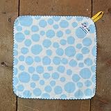 ループ付ハングチーフ 手書き風(ひこうき)プリント刺繍