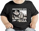 Everything Gets Wet In Ibiza オーガニックベビーTシャツ 12 - 18 Months