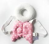 赤ちゃんのごっつん防止 天使のパッド 安全パッド 可愛いてんとう虫 ミツバチ 超軽量 リュックタイプ ベビー ヘルメット　エンジェルパッド　 頭を保護 セーフティー ひも調節可能 出産祝い 幼児枕 (