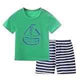 【SEBLES】ベビー服 ベビー 赤ちゃん 男の子 女の子 半袖 Ｔシャツ 短パン パンツ シャツ セット 夏 キャラクター プリント 可愛い 涼しい コットン 綿(タイプO,110cm)