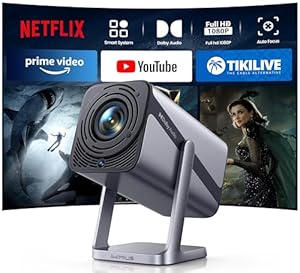 iWiMiUS S29 家庭用プロジェクター Netflix公式 4K/750ANSI 自動フォーカス/補正 WiFi6 BT5.3 20Wスピーカー