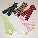 えくぼちゃん(ekubochan) 日本製 ベビー シャーリングレッグウォーマー（のびのび） ブラック