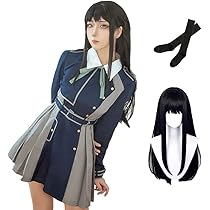 リコリスリコイル 井ノ上たきな コスプレ 衣装 コストモ Mサイズ ウィッグ付き Amazon.co.jp: [RAFERIAMYC] 井ノ上たきな コスプレ衣装