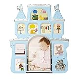 ベビー お城 フォトフレーム ブルー RMB56-90-BL