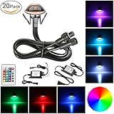 Wifi RGB LEDデッキライト 20pcs D35X44WIFI