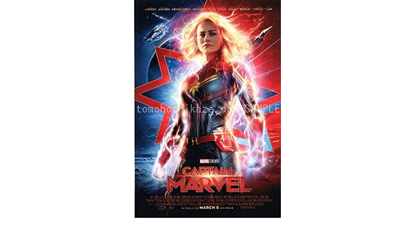 目玉 送料無料 輸入品 未使用 未開封品 映画ポスター キャプテンマーベル Capt 累計販売2万枚突破 Www Iacymperu Org