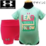UNDER ARMOUR アンダーアーマー ヒートギア ベビー服 セットアップ 上下セット ロンパース ボディスーツ /デザインC/6/9ヶ月＝約60cm