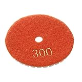Dovewill 湿式 　ガラス　石　大理石用　ダイヤモンド研磨パッド　80ｍｍ 　(50#150#300#500#1000#1500#3000) - 300