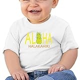 リンゴ ベビーＴシャツALOHA ハワイパイナップル 赤ちゃん服 White 24 Months