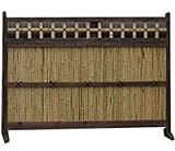 竹垣袖垣　お庭を和風に演出　竹垣（（幅165ｃｍ×高さ120cm））※メーカー直送