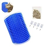 セルフグルーミング - Aolvoキャットセルフグルーミングウォールコーナーマッサージグルーマーキャットグルーニングキャットニップキャットフェイスバックスクラッチャー