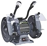 Genesis GBG800L Bench Grinder with Dual Light, 8-Inch [並行輸入品]