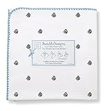 SwaddleDesigns Ultimate Swaddle Blanket Made in USA Premium Cotton Flannel Angry Birds Baby Blue Bir