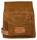 Heritage Leather 423LSP 5-Pocket Professional Split Leather Nail and Tool Bag [並行輸入品]