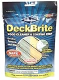 Rust-Oleum 16001 Pouch Wolman Deckbrite Wood Cleaner and Coating Prep, 1-Pound by Rust-Oleum