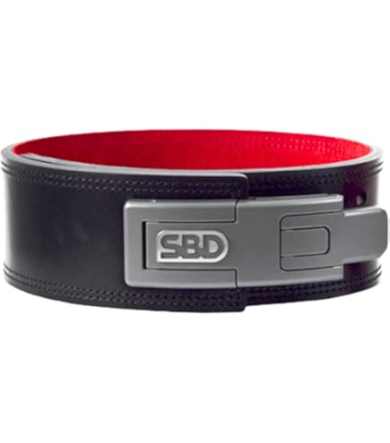 SBD パワーリフティングベルト 黒/赤 Amazon | SBD 正規品 パワーリフティングベルト トレーニング