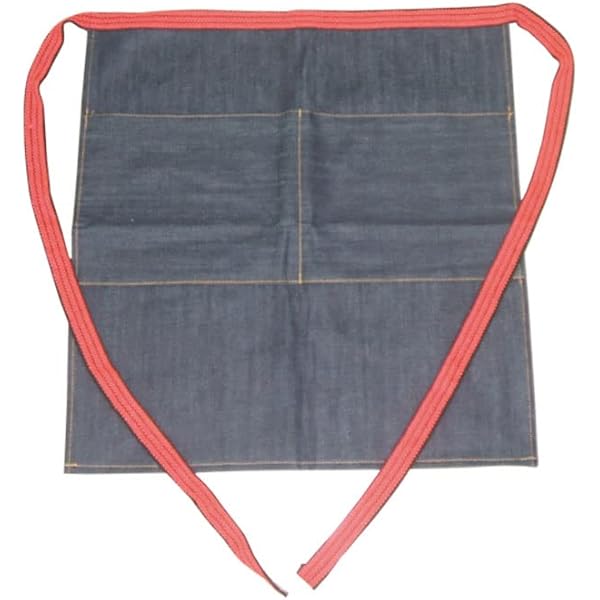 前掛け5セット Amazon.co.jp: [ギリオ] デニム胸付前掛(タスキ) 1910 紺 日本