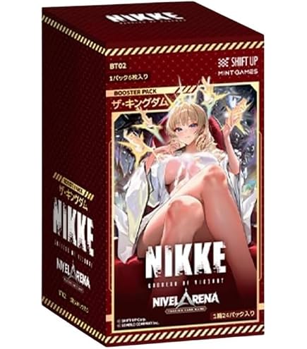 Amazon.co.jp: 【3種セット】TCG 勝利の女神:NIKKE NIVEL ARENA ニベル