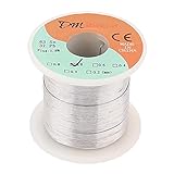 uxcell ハンダ リール 0.6mm 200G 63/37 ロシン コア 1.8% ティン リード ロール ソーダー ワイヤー