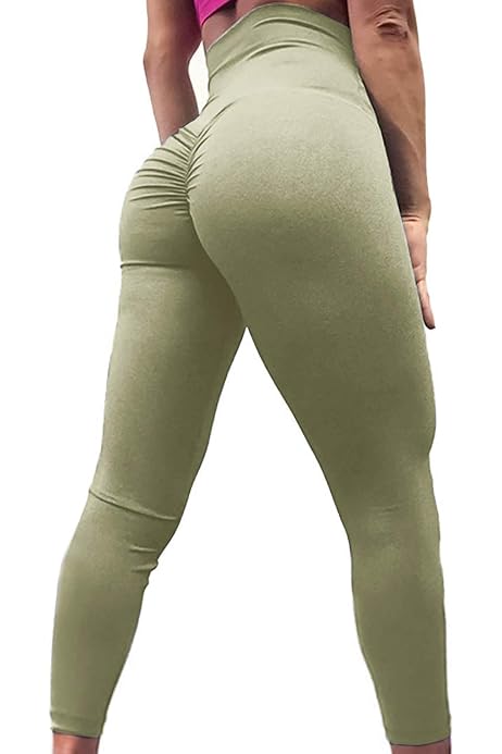 MOSHENGQI Women's Ruched Butt Lifting 