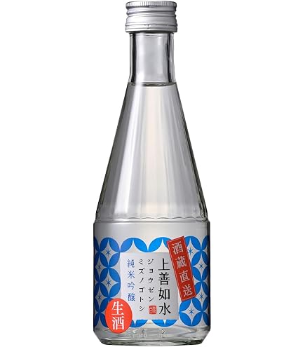 Amazon.co.jp: 白瀧酒造 上善如水 純米吟醸 瓶 300ml : 食品・飲料・お酒