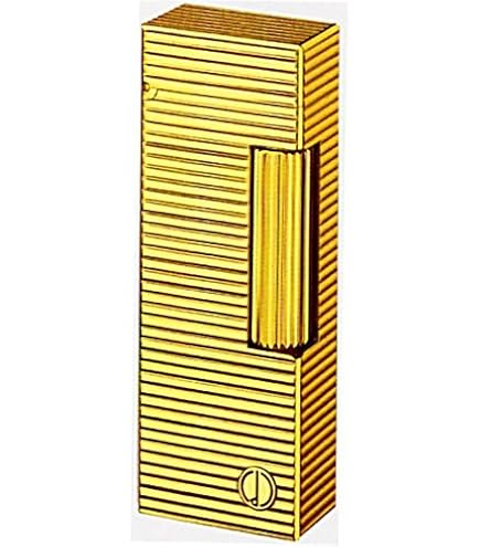 Amazon.co.jp: ALFRED DUNHILL ローラガスライター ゴールド 高さ6.4