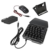 120fps遅延なしキーボードマウスコンバーターキット iOS用 自動認識 プレイしながら充電 5.0直接接続 調節可能なスマホホルダー コンボセット