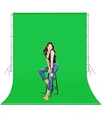 Amazon | FotoFoto クロマキー グリーンバック 布 150 x 200 cm 背景布