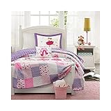 Mizone Kids Twirling Tutu 3 Piece Coverlet Set, Multicolor, Twin [並行輸入品]