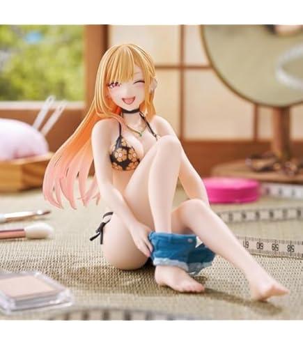 ［新品未開封品］ 喜多川海夢 フィギュア 採寸水着ver. 他８体セット 着せ恋」より“採寸シーン”再現フィギュア「喜多川海夢 水着Ver