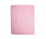Little Love by NoJo Separates Collection Knit Chenille Blanket, Pink by NoJo