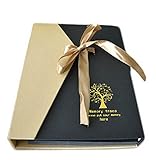 赤ちゃんの最初の5年間のクリエイティブDIYリボンカバーメモリーブック/アルバム（木）