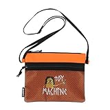 トイマシーン(TOY MACHINE) サコッシュ メッシュポケット ショルダー付き アクセサリー ブラック TM-B023-BK