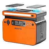 BEESTE GT500 ポータブル電源 大容量 リン酸鉄リチウム電池 162000mAh/518Wh 充放電サイクル3,000回 3.5時
