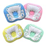 Deylaying 4本の幼児の枕、ベビー枕、眠るポジショナー、アンチロールフラットヘッド
