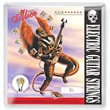 Alice（アリス）A506-SL エレキギター弦·初心者セット エントリーレベルのエレキギター弦 です ニッケル合金めっき材 Super Light（09-42）1 Set Pack