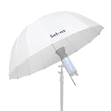 Selens 撮影用 アンブレラ 130cm/51in ディフューザー 照明撮影 十六角アンブレラ 折り畳み スタジオ撮影 ビデオ ストロボ対応