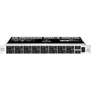 配信機器・PA機器・レコーディング機器 Behringer ULTRAGAIN PRO-8 ADA8000 51olv2uqD5L._AC_UL375_SR375,