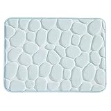 InterDesign 浴室足ふきマット ウォーター 61 x 43.2 cm 23353EJ