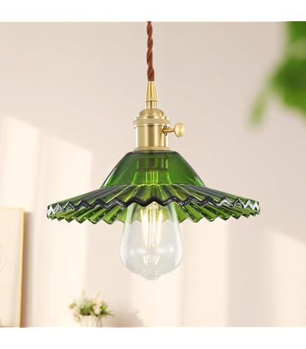 Amazon.co.jp : 智光電気 真鍮 グラス シェード ペンダントライト