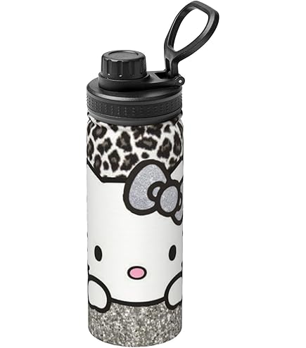 Amazon | ハローキティ 豹柄 ヒョウ柄 水筒 真空断熱 保温 保冷