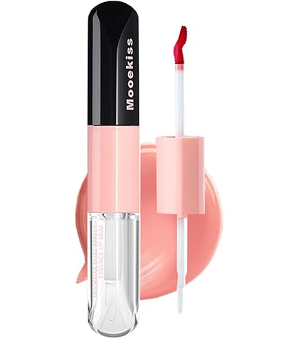 Amazon | Mooekiss リップグロス 2in1 高発色 ダブルエンド うるおい